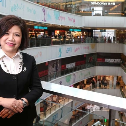 Maureen Fung Sau-yim, a director at Sun Hung Kai Development (China), said luxury shopping won’t be replaced by e-commerce because customers want to feel the goods. Photo: K. Y. Cheng