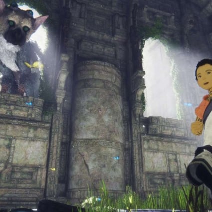A scene from The Last Guardian.