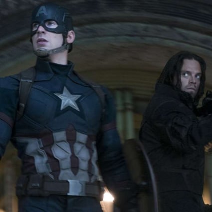 Chris Evans as Captain America and Sebastian Stan as Winter Soldier in Marvel's Captain America: Civil War. Photo: Zade Rosenthal/ Marvel