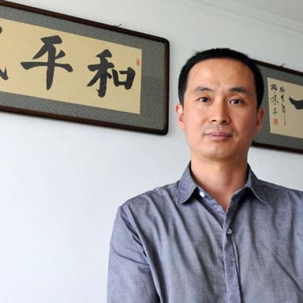 Rights lawyer Xie Yanyi. His wife said she was unable to contact him after he was detained and only told him about the birth of their third child on Thursday. Photo: Handout