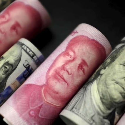 The offshore yuan exchange rate gained against the US dollar on Wednesday and Thursday. Photo: Reuters