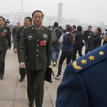 Nearly 50 senior PLA officers are due to leave their positions as part of the military shake-up before this year’s 19th Party Congress. Photo: AP