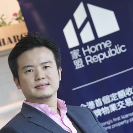 Billy Chak Ngai-yin, founder of online realtor Home Republic. Photo: K. Y. Cheng
