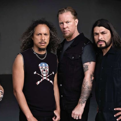 Hong Kong-bound Metallica (from left): Lars Ulrich, Kirk Hammett, James Hetfield and Robert Trujillo.