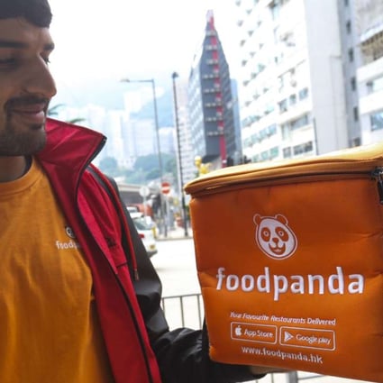 Foodpanda delivers. Photo: May Tse