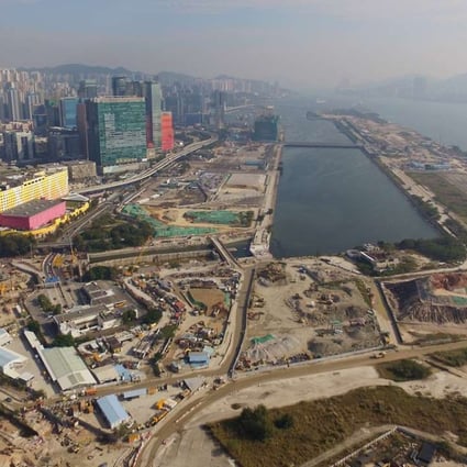 A general view of the Kai Tak area on December 31, 2016: Photo: Bruce Yan