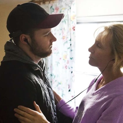 Jack Reynor and Toni Collette in a still from Glassland.