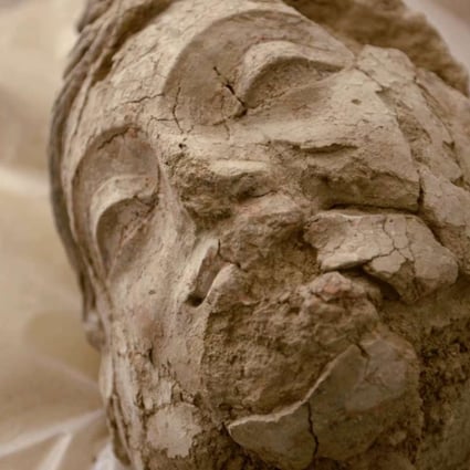One of the many Buddhist statues at the threatened Mes Aynak site. Photo: Handout