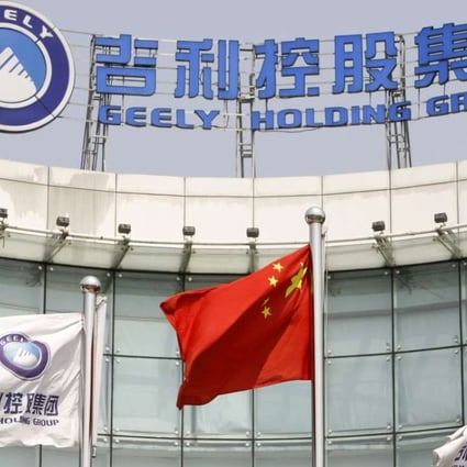 Mainland China car maker Geely Automobile will become a constituent stock in the Hang Seng Index from March 6. Photo: Reuters