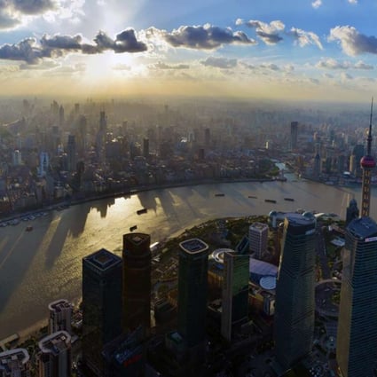 Land parcels in Shanghai, pictured, and Beijing have been selling at auction for much lower premiums than a few months ago. Photo: Xinhua