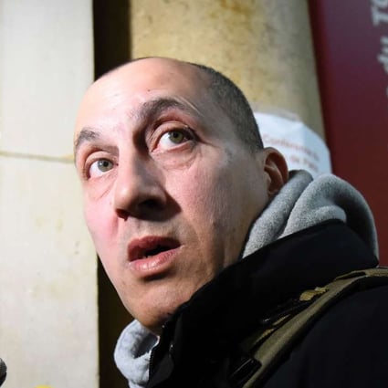 Vjeran Tomic, the main suspect in the case of the 2010 theft of five masterpieces from the Paris Modern Art Museum, arrives at the Court house in Paris. Masterpieces by Picasso, Matisse, Modigliani, Braque and Leger were stolen by Tomic, an agile thief known as the ‘Spiderman.’ Photo: AFP