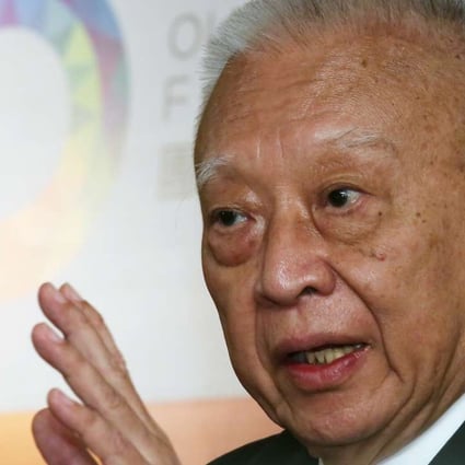 Former chief executive Tung Chee-hwa was the founding chairman of the Our Hong Kong Foundation. Photo: Nora Tam
