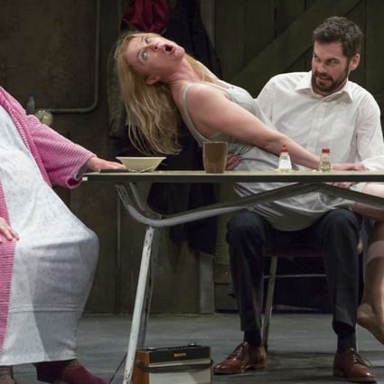Marie Mullen, left, plays the spiteful mother Mag in The Beauty Queen of Leenane. Photo: Stephen Cummiskey
