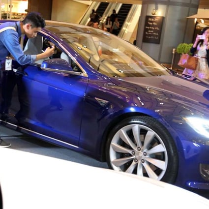 Tesla's updated Model S. Photo: Nora Tam
