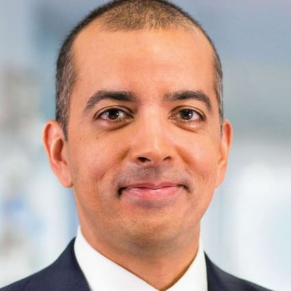 Broadridge’s Vijay Mayadas says China has a very large, integrated and highly domestic [financial services] market infrastructure that can drive blockchain a lot more quicker than the US. Photo: Handout