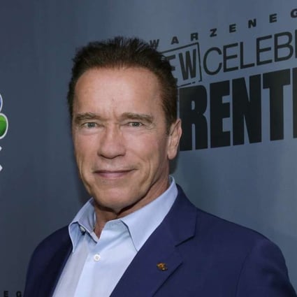 Arnold Schwarzenegger, the new boss of "The New Celebrity Apprentice," at a press junket in Universal City, Calif. Schwarzenegger said Friday that he's through with "The New Celebrity Apprentice," and he's blaming President Donald Trump for the television reality show's recent poor performance. Photo: NBC via AP