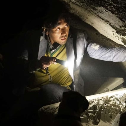 Ha Jung-woo in the survival drama Tunnel (category IIA; Korean), directed by Kim Seong-hun.