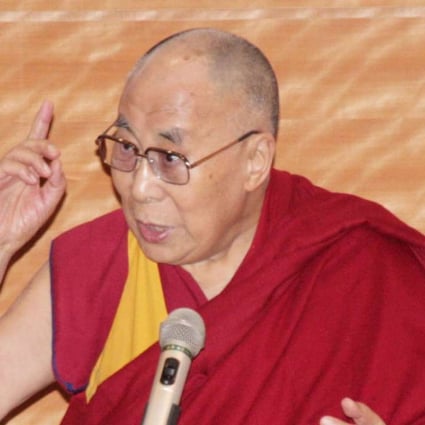 The Dalai Lama speaks in Tokyo in November. Photo: Kyodo