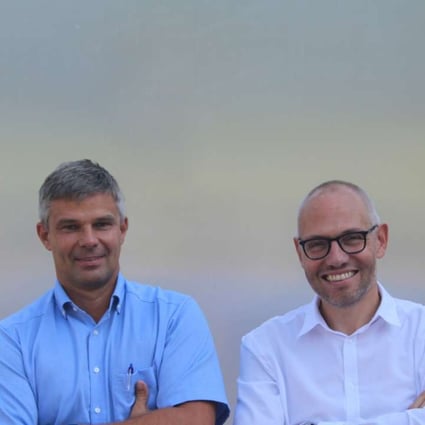 (From left): Karsten Güdemann, CEO; and Manuel Steiner, chief technology officer