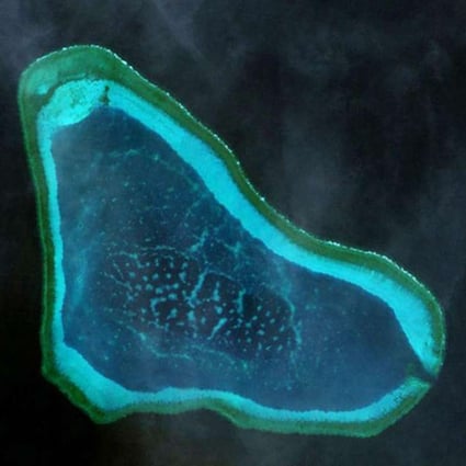 Scarborough Shoal is also claimed by the Philippines. Photo: Wikipedia
