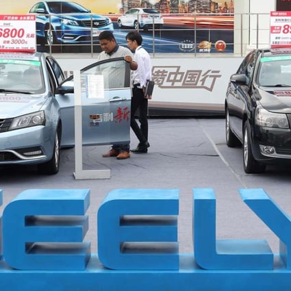 Geely, the owner of the Swedish Volvo car brand, has reported better-than-expected earnings for 2016, as net profit surged by 126 per cent to 5.1 billion yuan (US$739 million). Revenue jumped 78 per cent to 53.7 billion yuan. Photo Imaginechina