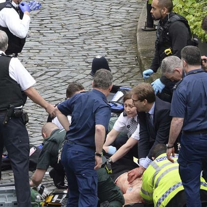 Mp who helped stabbed policeman