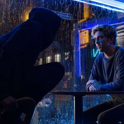 Lakeith Stanfield and Nat Wolff in a early still from the Netflix adaptation of Death Note.