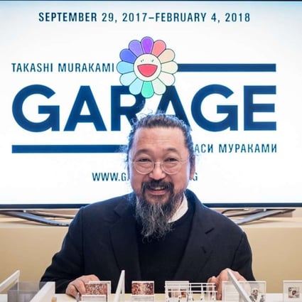 Japanese artist Takashi Murakami in Hong Kong during Art Basel, where he announced his first retrospective in Russia, which will take place at the Garage Museum of Contemporary Art in Moscow from September. Photo: Tai Ngai Lung
