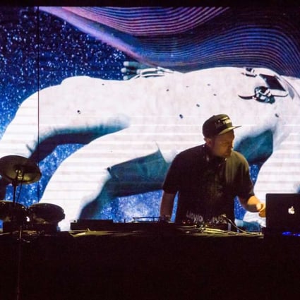 DJ Shadow performing at Sónar Hong Kong last weekend. Photo: Chris Lusher