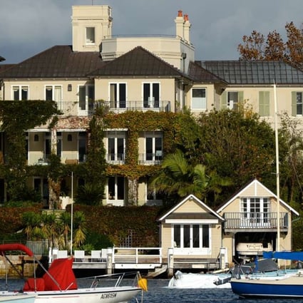 The eight-bedroom, seven-bathroom house Altona on Sydney’s harbourfront was sold to a Chinese businessman for US$54.3 million in 2013, setting a new property record for the city. Picture: AFP
