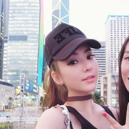 Moka Fang (left) in an Instagram post during a trip to Hong Kong. Photo: courtesy of Instagram