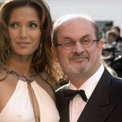 Author Salman Rushdie and his then wife, model and TV host Padma Lakshmi in 2006. Photo: Reuters