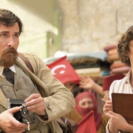 Charlotte Le Bon and Christian Bale in a scene from The Promise. Photo: Open Road Films via AP