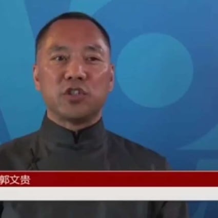 A Voice of America interview with Guo Wengui, who is wanted by Chinese authorities, was cut short on Wednesday with no explanation. Photo: Handout
