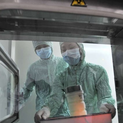 China is one of the world’s largest producers of academic papers, contributing more than 300,000 works to international journals annually. Pictured, technicians produce vaccines for bird flu at a lab in Wuhan, Hubei province in this file photo from 2009. Photo: Reuters