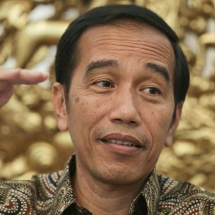 Joko Widodo, the president of Indonesia, speaks to This Week in Asia. Photo: Thomas Yau