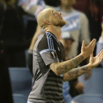 Former Manchester City player and current Celta Vigo player John Guidetti believes his team have what it takes to overcome Man united. Photo: Reuters