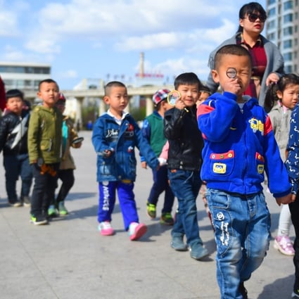 Children stroll in Wuyi Square in the city of Ulanhot, in China’s Inner Mongolia autonomous region. China, which now has the world’s second-largest economy, was once the ADB’s second-largest sovereign borrower. Photo: Xinhua