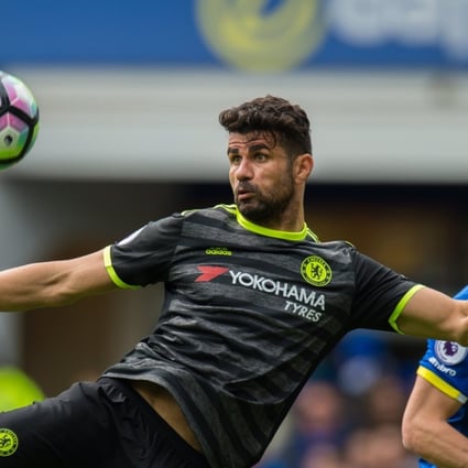 Chelsea’s Diego Costa has again been closely linked a move to China. Photo: EPA