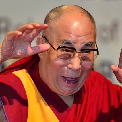 Tibetan spiritual leader the Dalai Lama delivers a public lecture in Gauhati University campus in Guwahati, Assam, India, on April 2. Photo: EPA