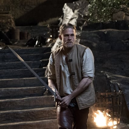 Charlie Hunnam as the title character in King Arthur: Legend of the Sword.