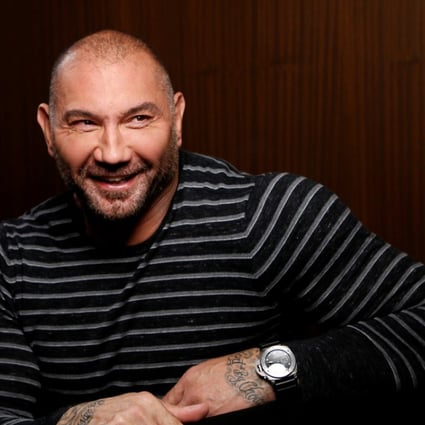 “I know I’m going to get some grief for this ,” Dave Bautista of his claim Blade Runner 2049, in which he has a still secret part, is better than the original Ridley Scott film. Photo: Reuters