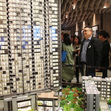 The total value of home sales in Hong Kong rose 38 per cent in April to HK$69.58 billion. Photo: David Wong
