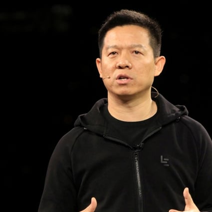 Jia Yueting, the founder and chairman of LeEco, described Yidao Yongche getting an official online car-hailing operating license from the Beijing government as a historic turn. Photo: Reuters