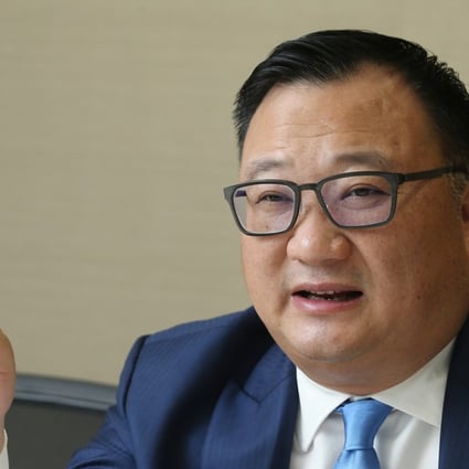 Liu Xuebin, chairman and co-founder of Dongguan-based Wisdom Education, the largest private education group in South China, which is planning to operate a school in every medium-sized city within Guangdong province. Photo: K. Y. Cheng
