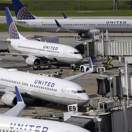 United Airlines planes at George Bush Intercontinental Airport in Houston. Photo: AP