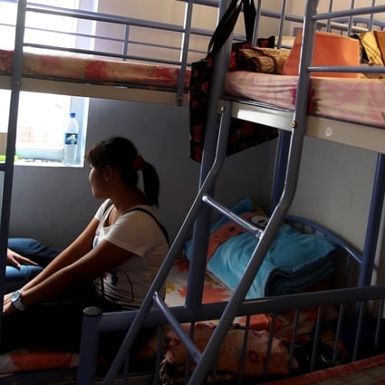Two domestic workers find shelter in the Bethune House Migrant Women’s Refuge after running into difficulties. Photo: Jonathan Wong