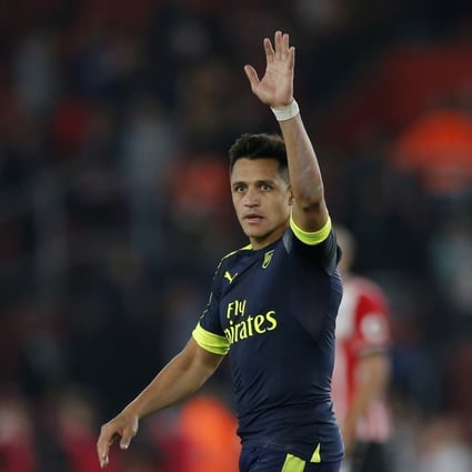 Arsenal manager Arsene Wenger praised forward Alexis Sanchez after their win over Southampton. Photo: Reuters