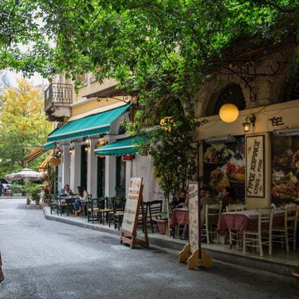 The historic neighbourhood of Plaka, in Athens, Greece. Picture: Alamy