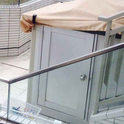 Some helpers were forced to sleep in cupboards or on balconies. Photo: Handout